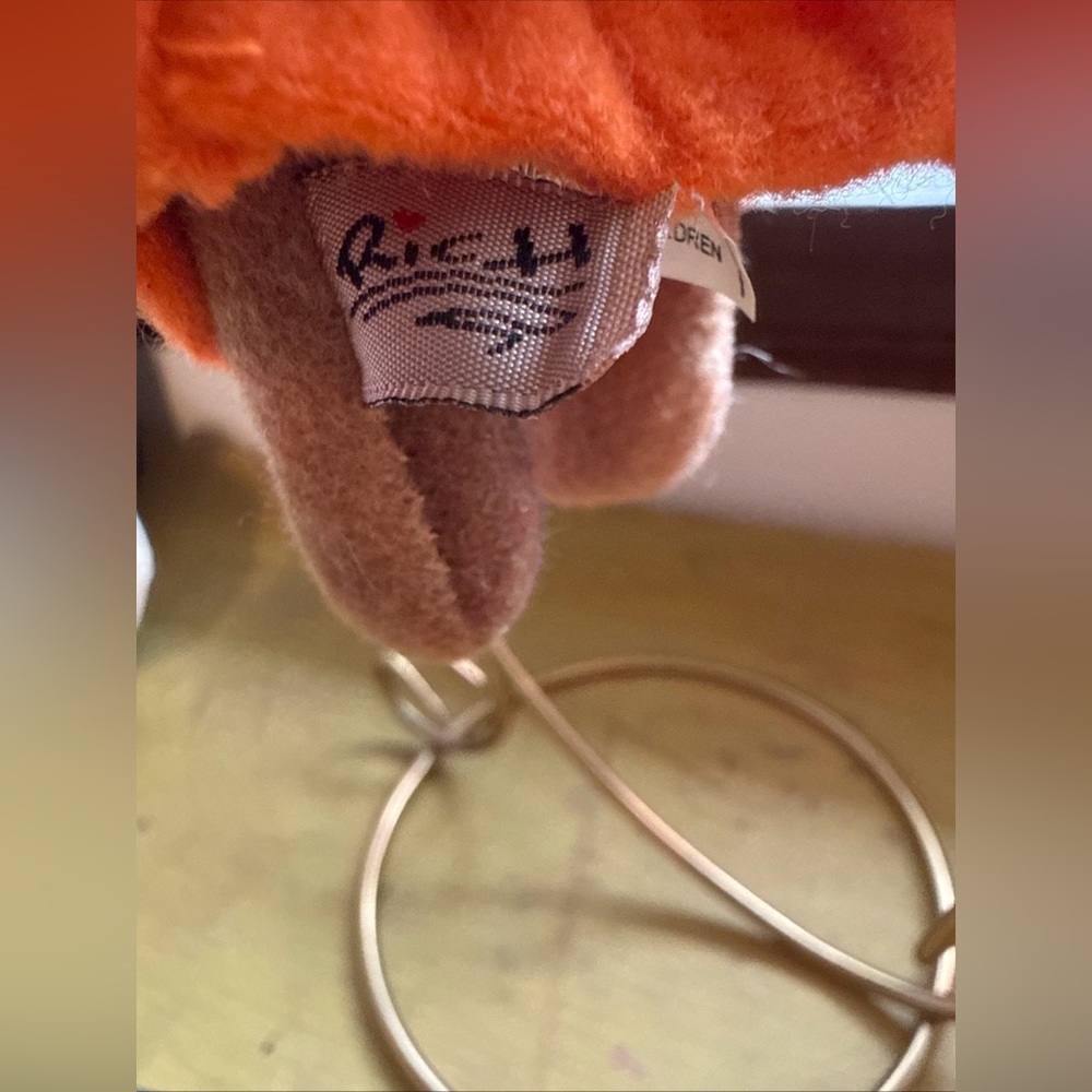 Pumpkin Bear keychain‎ - Orange and Green - Picture 3 of 4